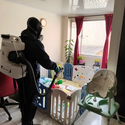 Desinfección de interiores